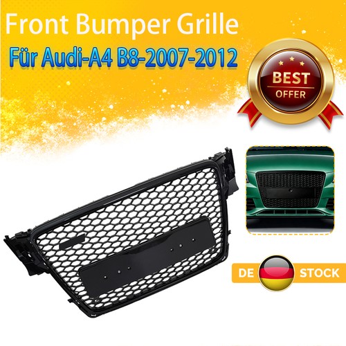 Hochglänz schwarz waben grill - hochglänz,