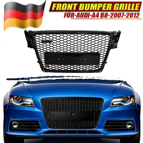 Hochglänz schwarz waben grill - schwarz,
