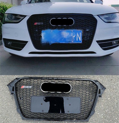 Rs4 stil schwarz waben - waben, grill